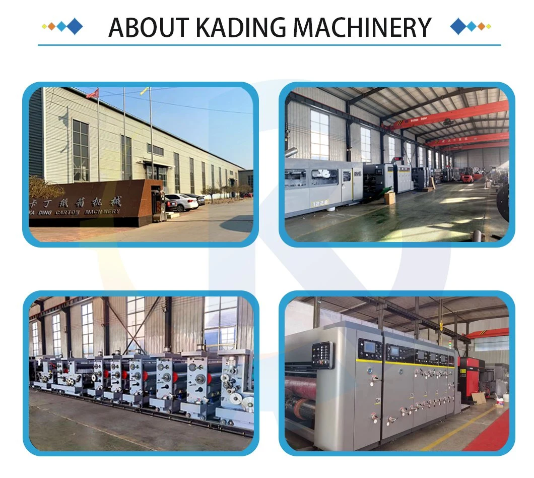 High Speed Carton Box Making Machine Full Auto Corrugated Carton Stitcher Folder Gluer Machine Carton Stitching Gluing Machinery