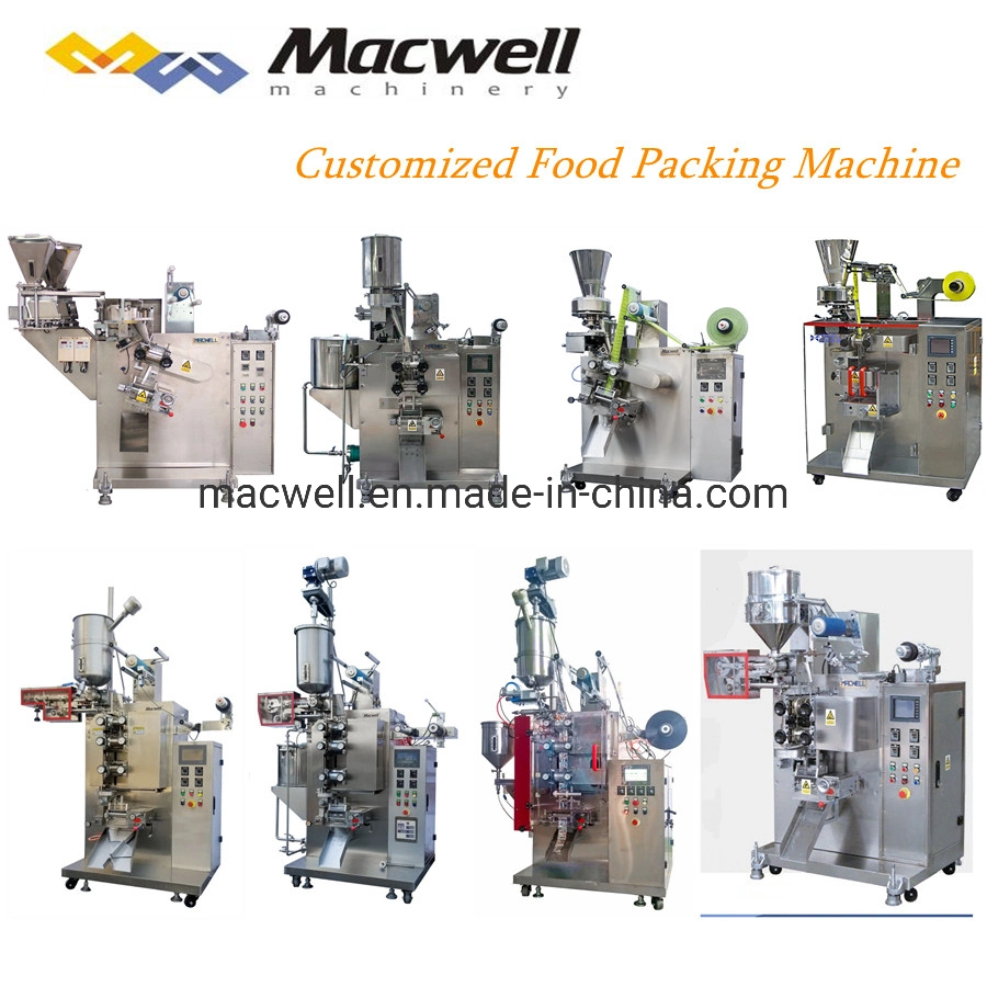 Vffs Granular/Soy/Sauce/Vinegar/Oil/Coffee/Honey/Powder/Paste/Seasoning/Sugar Packin Sachet Strip Pouch Automatic Sealing Filling Food Packing Packaging Machine