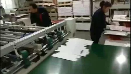 Pxa-2100 두 배 조각 판지 폴더 Gluer/2 조각 판지 폴더 Gluer